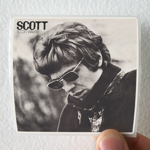 Scott Walker Scott Album Cover Sticker Scott Walker Scott Album Cover Sticker
