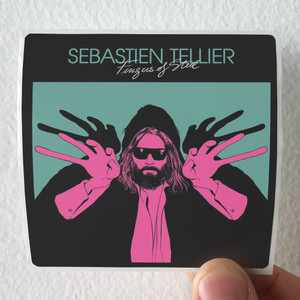 Sebastien Tellier Fingers Of Steel Album Cover Sticker