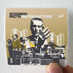 Stereo MCs Retroactive Album Cover Sticker