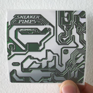 Sneaker Pimps Becoming X 1 Album Cover Sticker Sneaker Pimps Becoming X 1 Album Cover Sticker