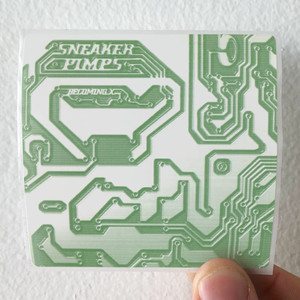Sneaker Pimps Becoming X 4 Album Cover Sticker Sneaker Pimps Becoming X 4 Album Cover Sticker