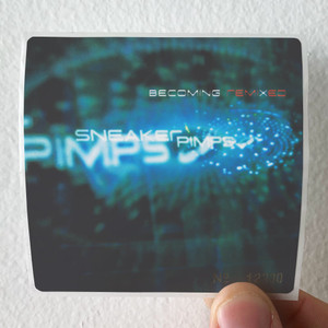 Sneaker Pimps Becoming Remixed Album Cover Sticker Sneaker Pimps Becoming Remixed Album Cover Sticker