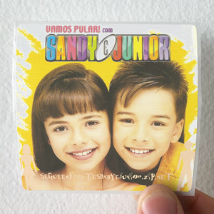 Sandy and Junior Vamos Pular Com Sandy Junior Album Cover Sticker Sandy and Junior Vamos Pular Com Sandy Junior Album Cover Sticker