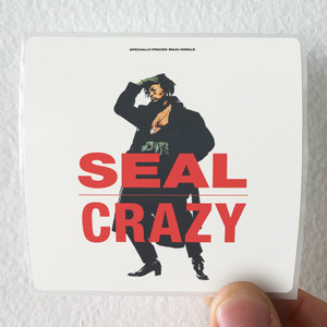 Seal Crazy Album Cover Sticker Seal Crazy Album Cover Sticker