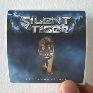 Silent Tiger Ready For Attack Album Cover Sticker