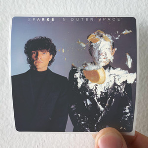 Sparks In Outer Space Album Cover Sticker