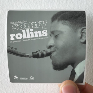 Sonny Rollins The Definitive Sonny Rollins On Prestige Riverside And Conte Album Cover Sticker