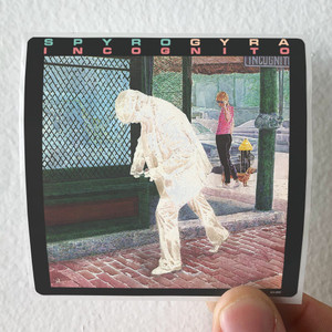 Spyro Gyra Incognito Album Cover Sticker