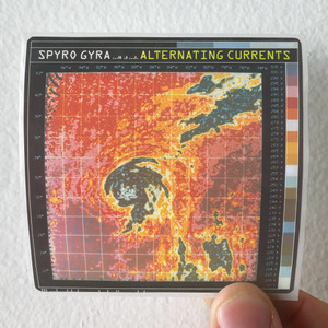 Spyro Gyra Alternating Currents Album Cover Sticker