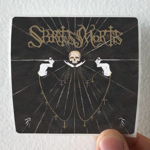 Spiritus Mortis The God Behind The God Album Cover Sticker