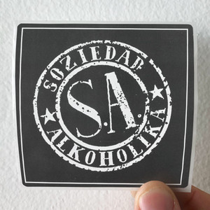 Soziedad Alkoholika Soziedad Alkoholika Album Cover Sticker Soziedad Alkoholika Soziedad Alkoholika Album Cover Sticker
