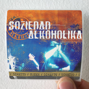 Soziedad Alkoholika Directo Album Cover Sticker Soziedad Alkoholika Directo Album Cover Sticker