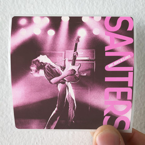 Santers Shot Down In Flames Album Cover Sticker Santers Shot Down In Flames Album Cover Sticker