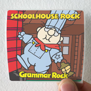 Schoolhouse Rock Schoolhouse Rock Grammar Rock Album Cover Sticker Schoolhouse Rock Schoolhouse Rock Grammar Rock Album Cover Sticker