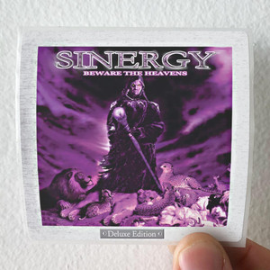 Sinergy Beware The Heavens 1 Album Cover Sticker Sinergy Beware The Heavens 1 Album Cover Sticker