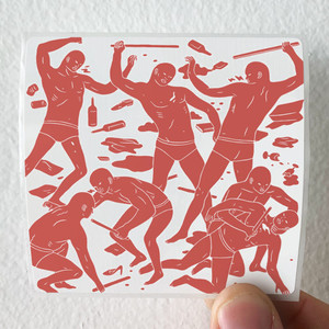 Single Mothers Negative Qualities Album Cover Sticker Single Mothers Negative Qualities Album Cover Sticker