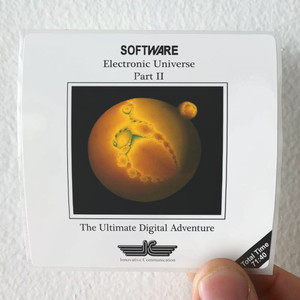 Software Electronic Universe Part Ii Album Cover Sticker