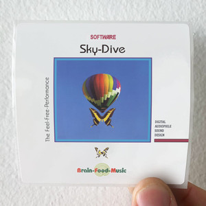 Software Sky Dive Album Cover Sticker
