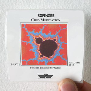 Software Chip Meditation Album Cover Sticker Software Chip Meditation Album Cover Sticker