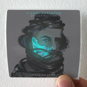 Seething Akira Sleepy Skeletor 1 Album Cover Sticker