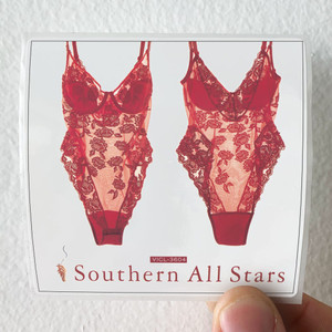 Southern All Stars Love Affair Album Cover Sticker Southern All Stars Love Affair Album Cover Sticker