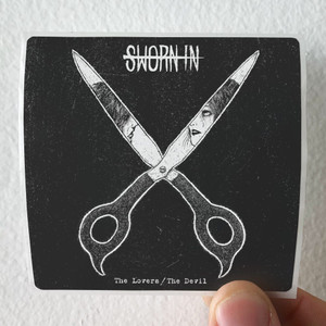 Sworn In The Loversthe Devil Album Cover Sticker