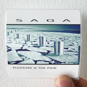Saga Pleasure The Pain 1 Album Cover Sticker Saga Pleasure The Pain 1 Album Cover Sticker