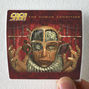 Saga The Human Condition Album Cover Sticker