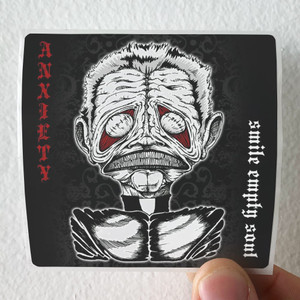 Smile Empty Soul Anxiety Album Cover Sticker Smile Empty Soul Anxiety Album Cover Sticker