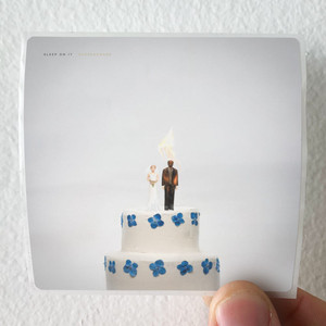 Sleep On It Overexposed Album Cover Sticker
