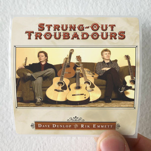 Strung-Out Troubadours Strung Out Troubadours Album Cover Sticker Strung-Out Troubadours Strung Out Troubadours Album Cover Sticker