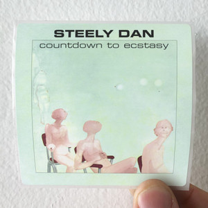 Steely Dan Countdown To Ecstasy Album Cover Sticker Steely Dan Countdown To Ecstasy Album Cover Sticker