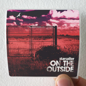 Starsailor On The Outside Album Cover Sticker