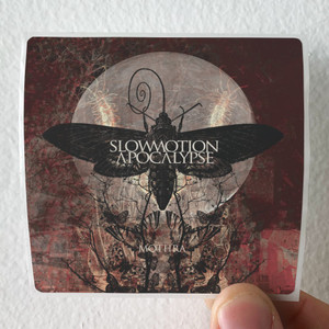 Slowmotion Apocalypse Mothra Album Cover Sticker
