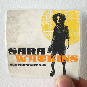 Sara Watkins Sun Midnight Sun Album Cover Sticker Sara Watkins Sun Midnight Sun Album Cover Sticker
