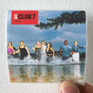 S Club 7 S Club Album Cover Sticker S Club 7 S Club Album Cover Sticker