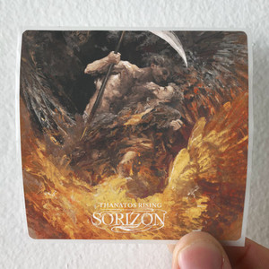 Sorizon Thanatos Rising Album Cover Sticker