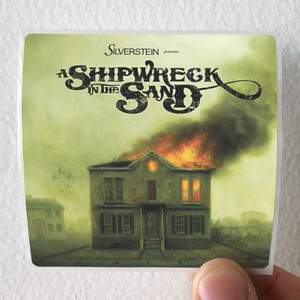 Silverstein A Shipwreck In The Sand Album Cover Sticker Silverstein A Shipwreck In The Sand Album Cover Sticker