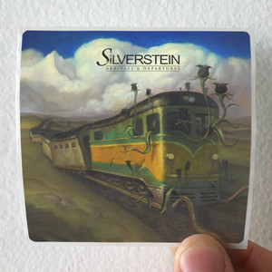 Silverstein Arrivals Departures Album Cover Sticker Silverstein Arrivals Departures Album Cover Sticker