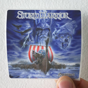 StormWarrior Norsemen Album Cover Sticker