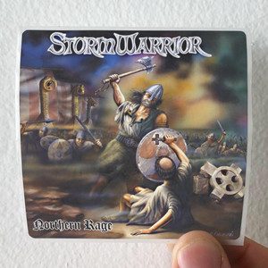 StormWarrior Northern Rage Album Cover Sticker