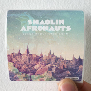 Shaolin Afronauts Quest Under Capricorn Album Cover Sticker