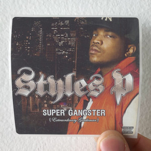Styles P Super Gangster Extraordinary Gentleman Album Cover Sticker Styles P Super Gangster Extraordinary Gentleman Album Cover Sticker
