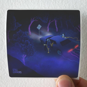 Still Corners Dead Blue Album Cover Sticker