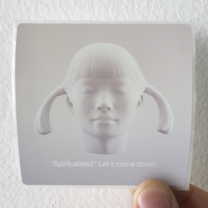 Spiritualized Let It Come Down 2 Album Cover Sticker
