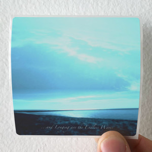Sadness And Longing Are The Endless Waves Album Cover Sticker Sadness And Longing Are The Endless Waves Album Cover Sticker