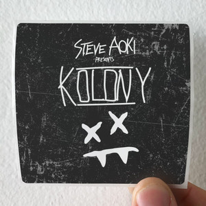 Steve Aoki Steve Aoki Presents Kolony Album Cover Sticker Steve Aoki Steve Aoki Presents Kolony Album Cover Sticker