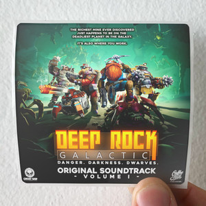 Sophus Alf Agerbk-Larsen Deep Rock Galactic Original Soundtrack Album Cover Sticker