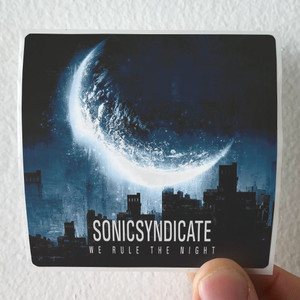 Sonic Syndicate We Rule The Night Album Cover Sticker Sonic Syndicate We Rule The Night Album Cover Sticker