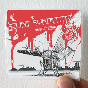 Sonic Syndicate Only Inhuman Tour Edition Album Cover Sticker